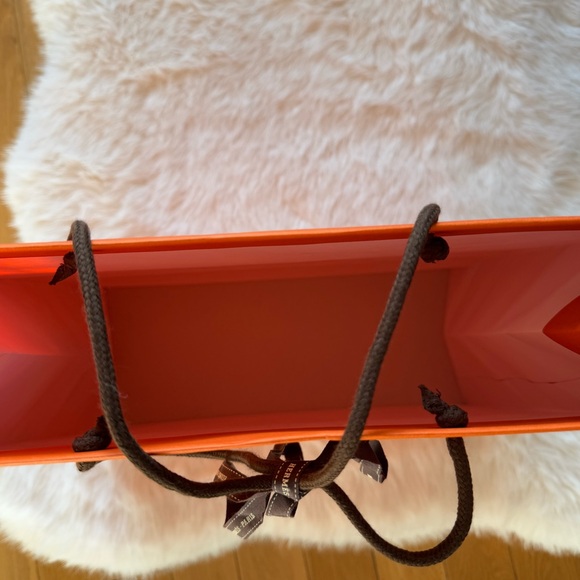 💞Authentic💞Hermes Large Empty Shopping Bag - Picture 4 of 8